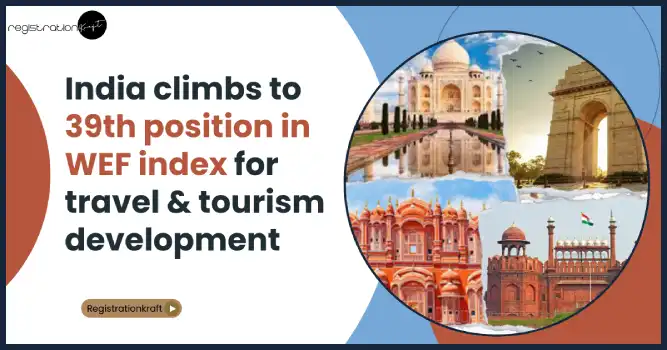India climbs to 39th position in WEF index for travel & tourism development