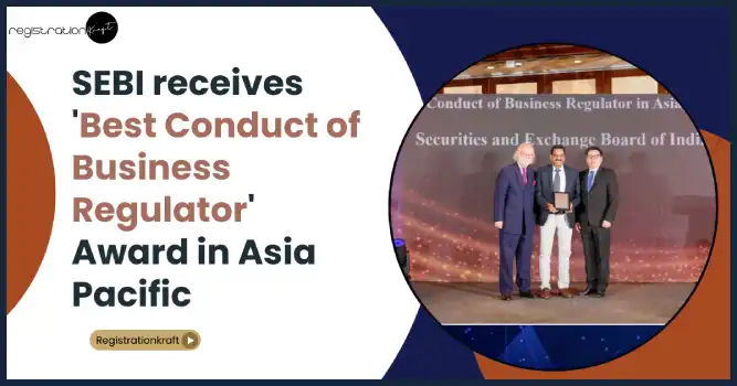 SEBI receives 'Best Conduct of Business Regulator' award in Asia Pacific
