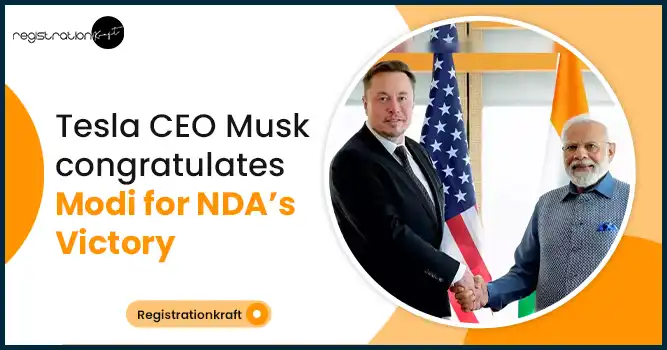 Tesla CEO Musk congratulates Modi for NDA’s Victory