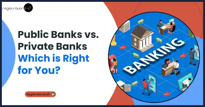 Let understand the difference between public sector bank and private sector banks.