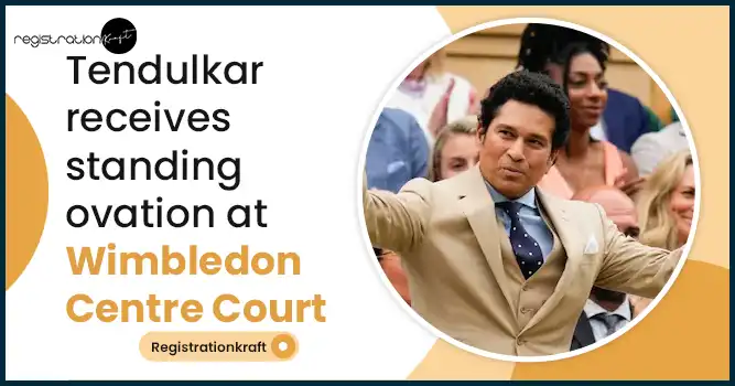 Tendulkar receives standing ovation at Wimbledon Centre Court