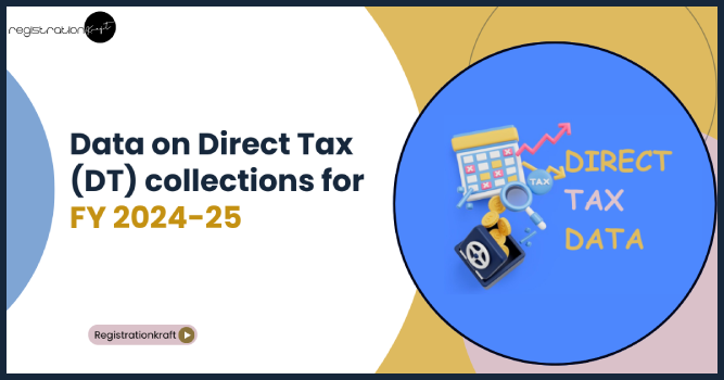 Data on Direct Tax (DT) collections for FY 2024-25