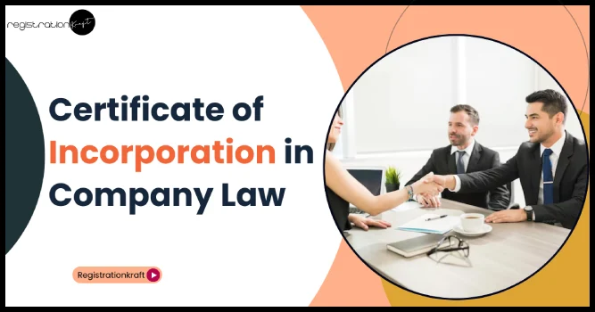 what is certificate of incorporation in company law